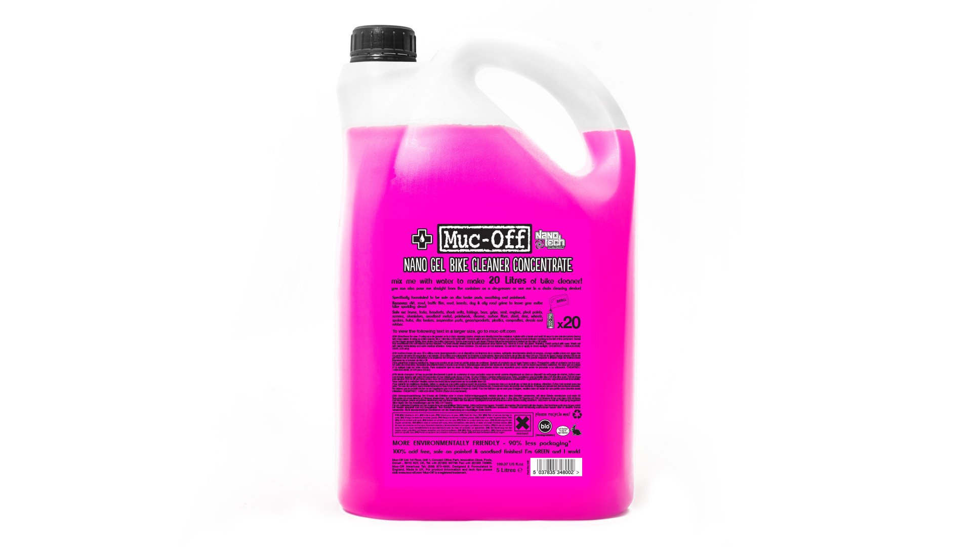MUC-OFF MOTORCYKEL RENS KONCENTRAT 5L