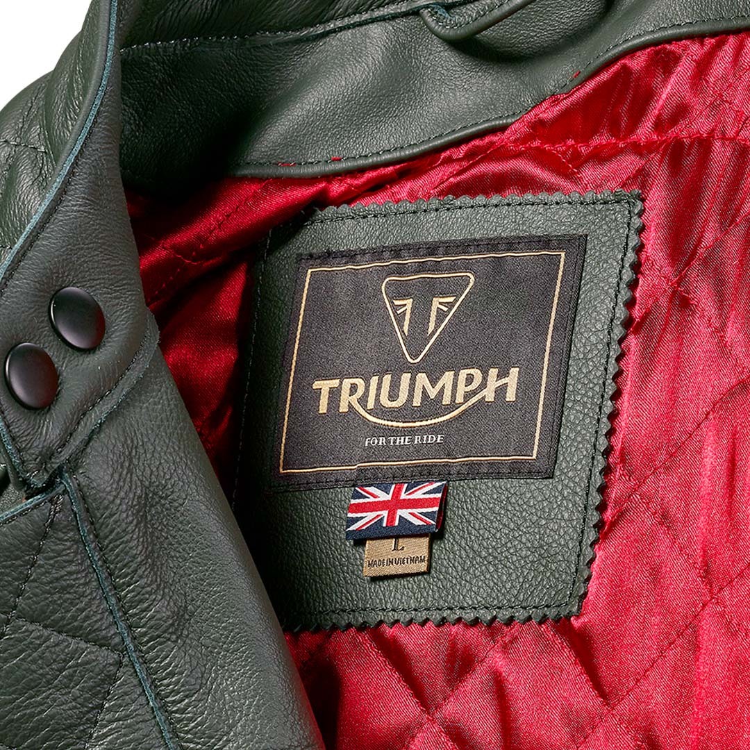 Triumph BRADDAN JACKET RACING GREEN