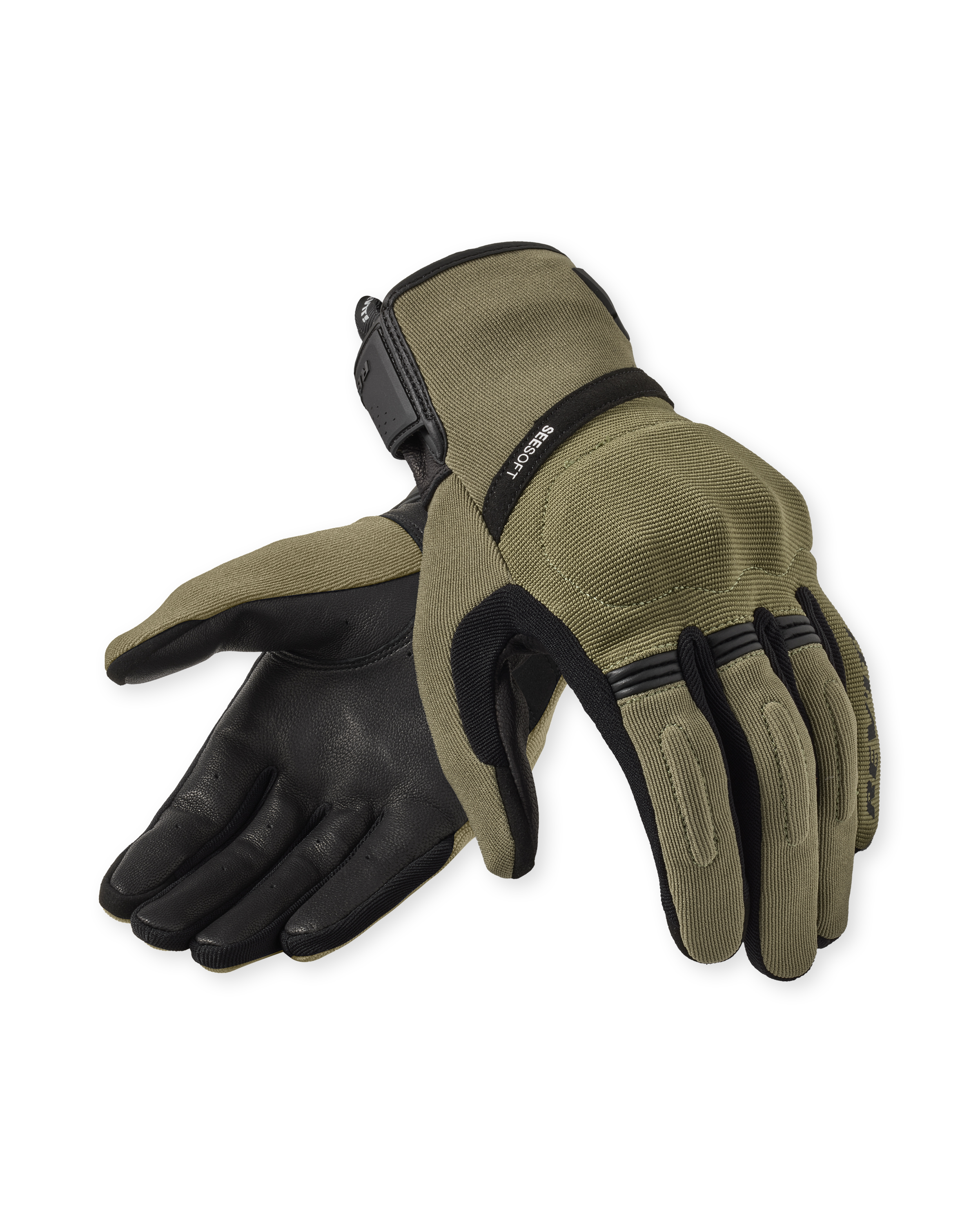 Rev'it Gloves Mosca 2 Green-Black - XS