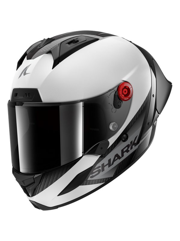 Shark AERON-GP BLANK SP White Anthracite - XS
