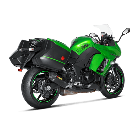 Akrapovic Kawasaki Z1000SX 14-17 Slip-On Line hexagonale lyddæmpere i carbon (ECE godkendt)