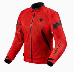 Rev'it Jacket Control Air H2O Ladies Red-Black - 36