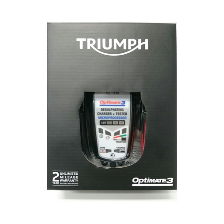Triumph Optimate 3 batteri lader