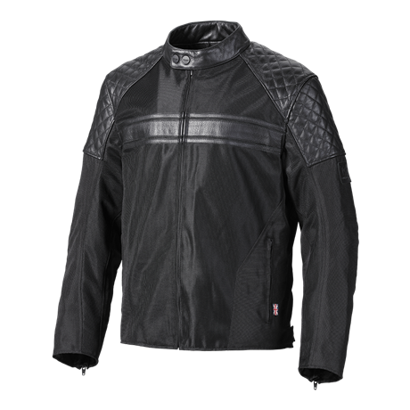 Triumph BRADDAN MESH Læder Motorcykeljakke - M