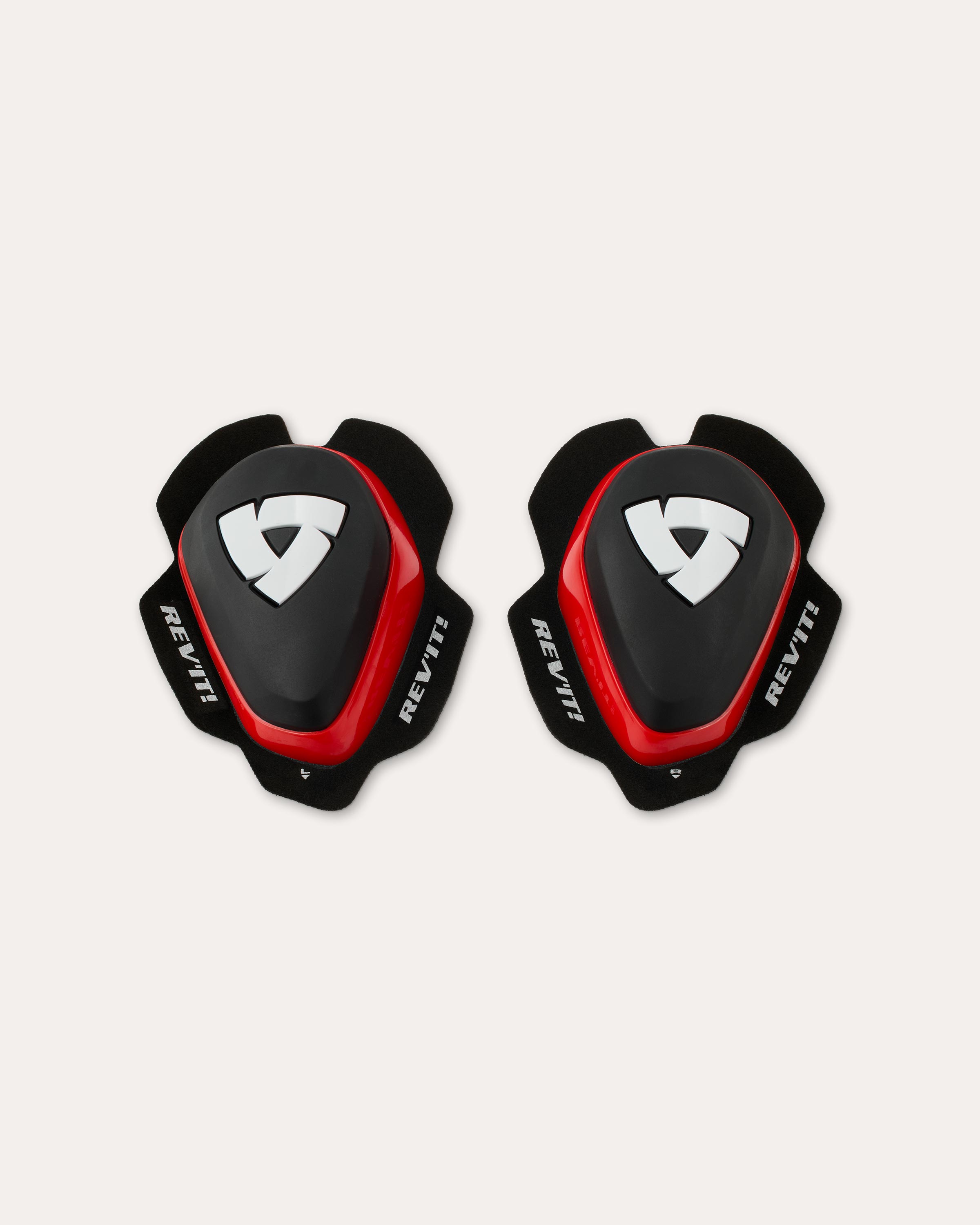 Rev'it Knee Sliderset 2 Red-Black-White