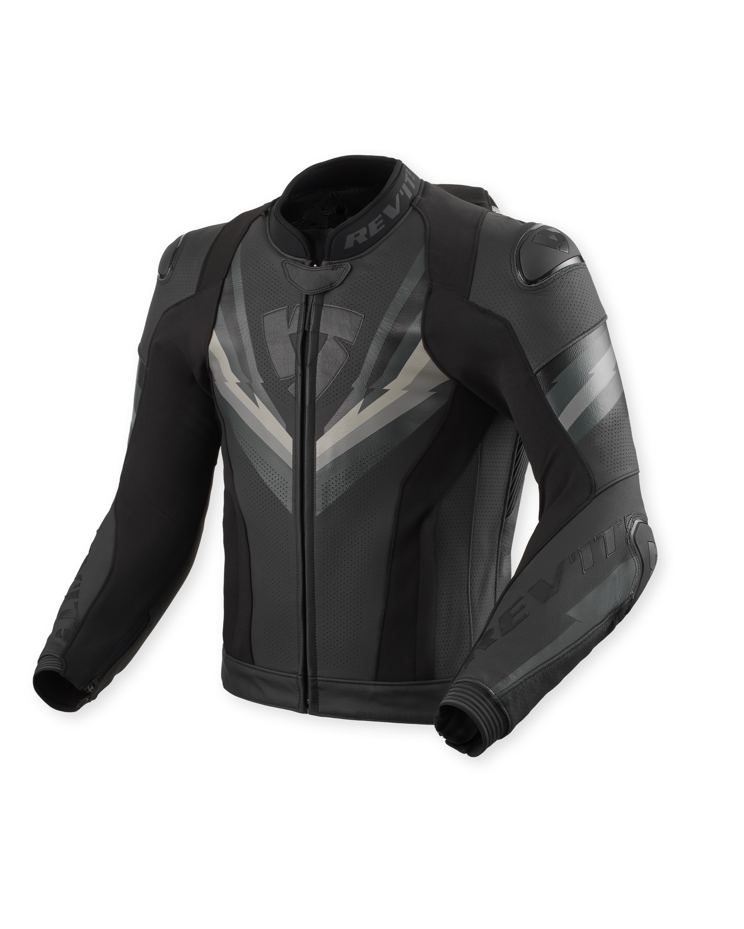 Rev'it Jacket Quantum 3 Pro Black-Anthracite - M46