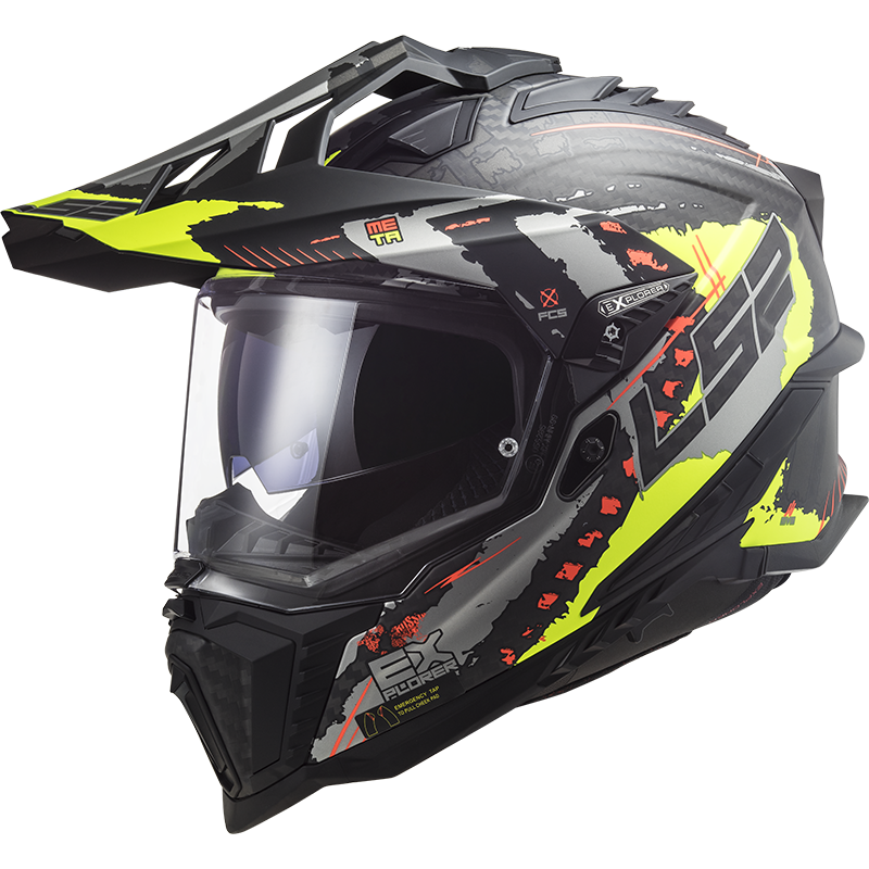 LS2 MX701 EXPLORER C EXTEND MATT H-V - XL