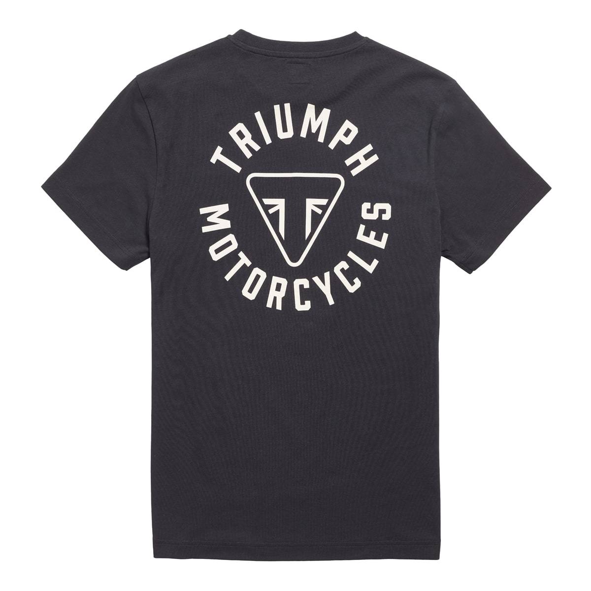 Triumph Newlyn Black Tee - M