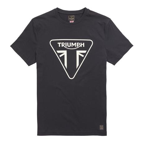 Triumph HELSTON BLACK TEE - S