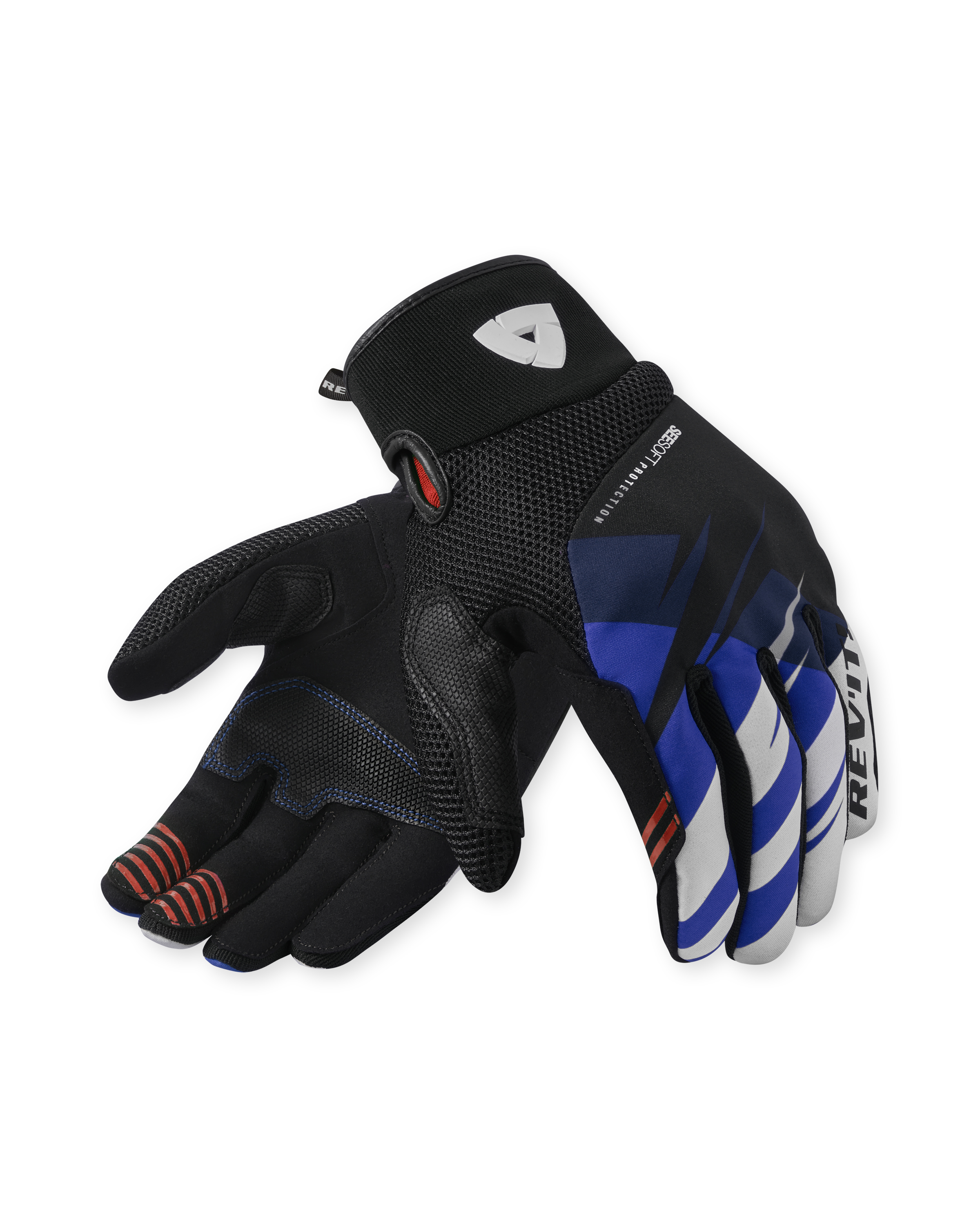 Rev'it Surge Handske Black-Blue - S