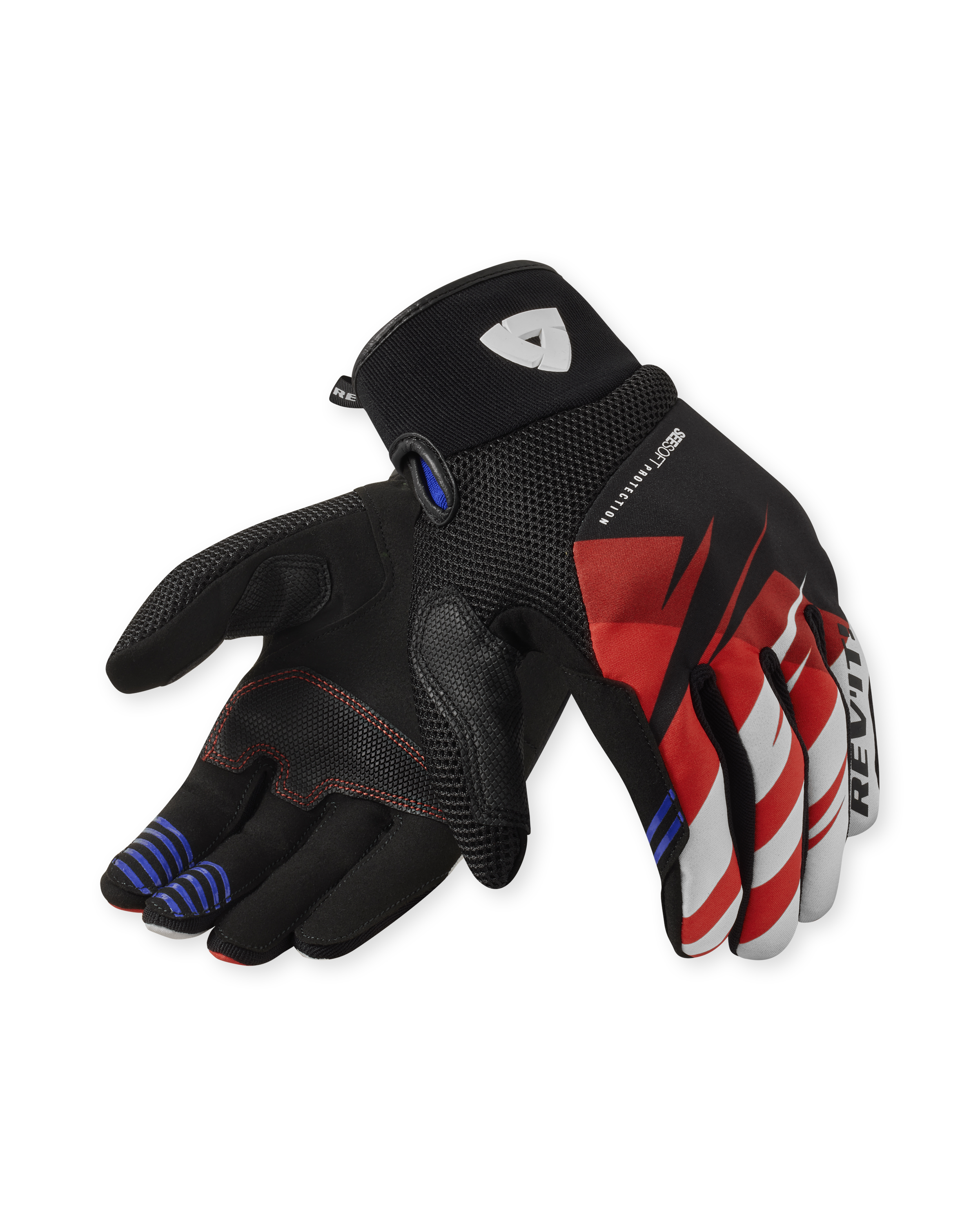 Rev'it Surge Handske Black-Red - S