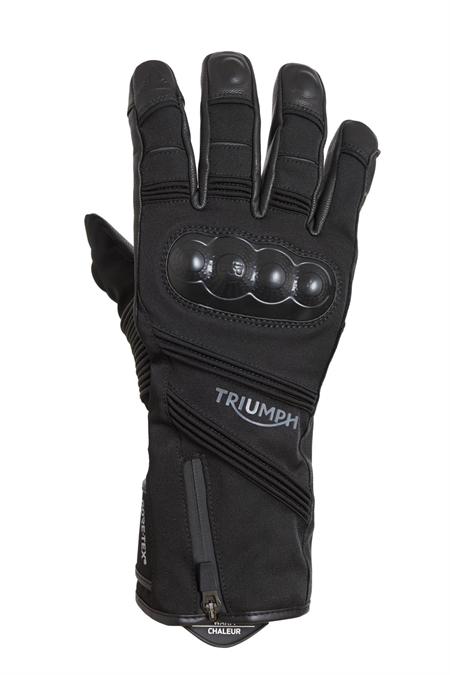 Triumph Malvern Gloves, Gore-Tex, Black - 3XL