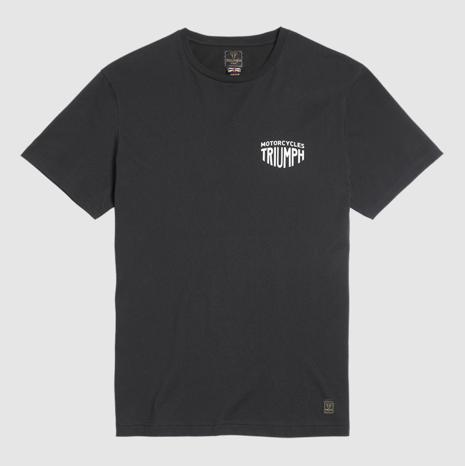 Triumph WORKSHOP ADDRESS T-SHIRT - M