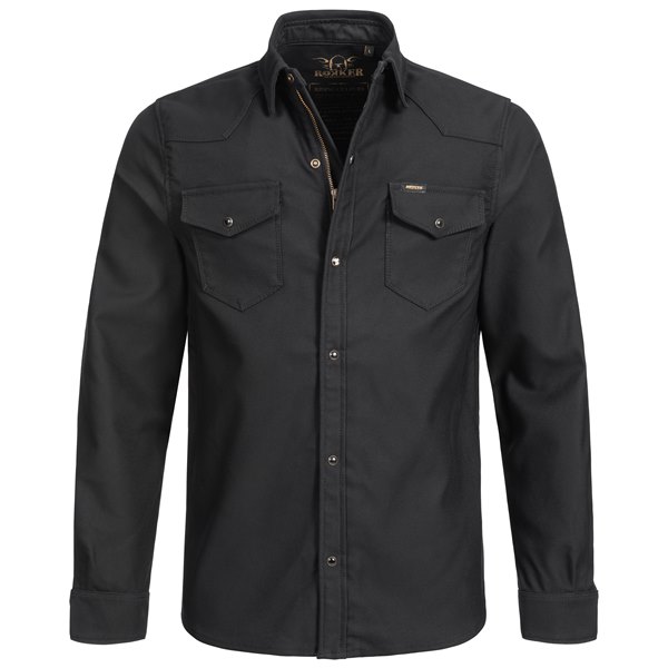 Rokker Jack Rider RV Skjorte Sort - XS
