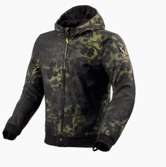 Rev'it Jacket Saros WB Black-Dark green - S