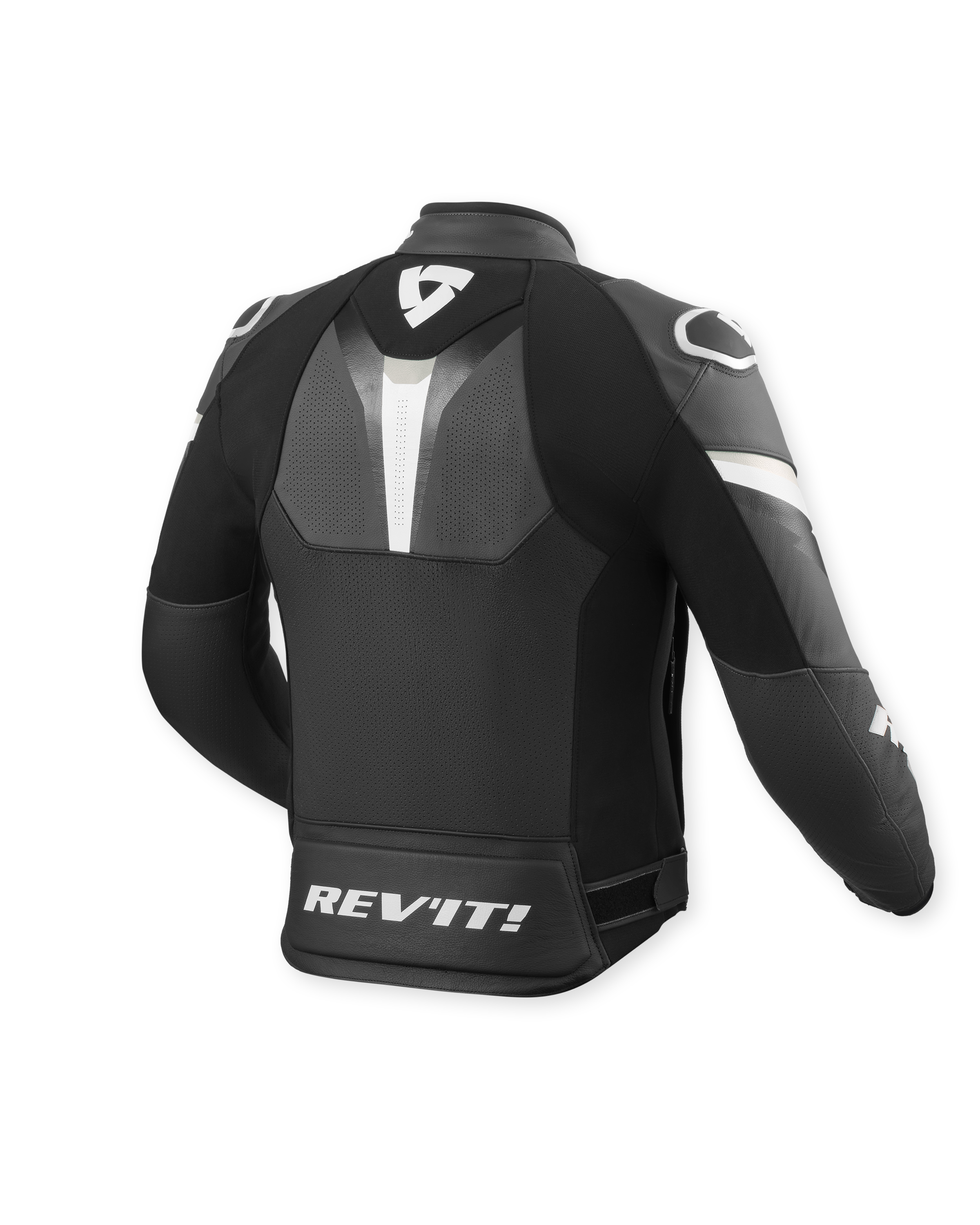Rev'it Jacket Quantum 3 Black-Anthracite - M52