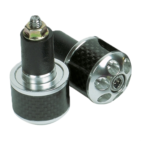 Oxford Carbon Bar Ends Silver
