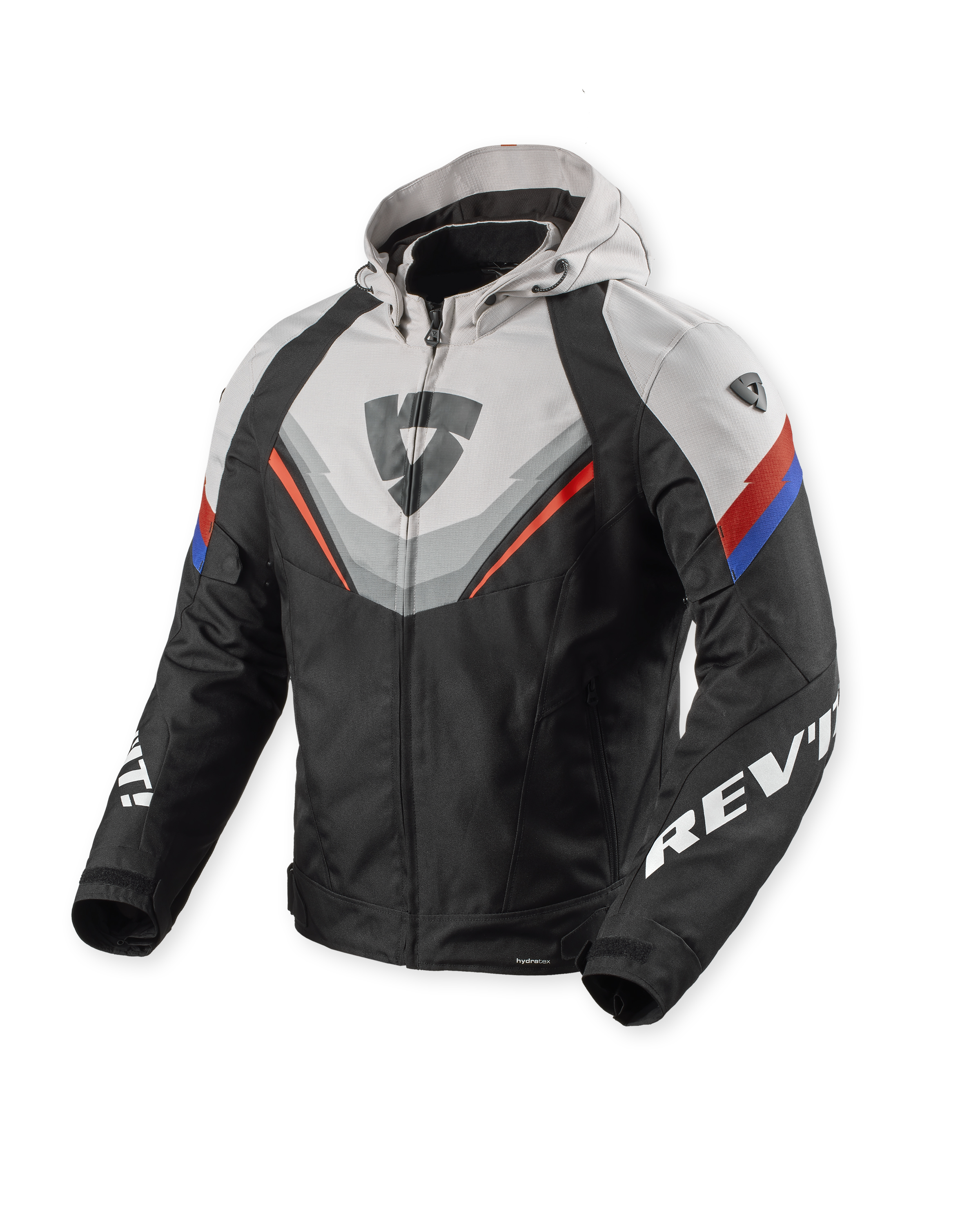 Rev'it Jacket Quantum 3 H2O Black-Light Grey - S