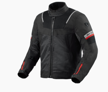 Rev'it Jacket Tornado 4 H2O Black-Anthracite - M