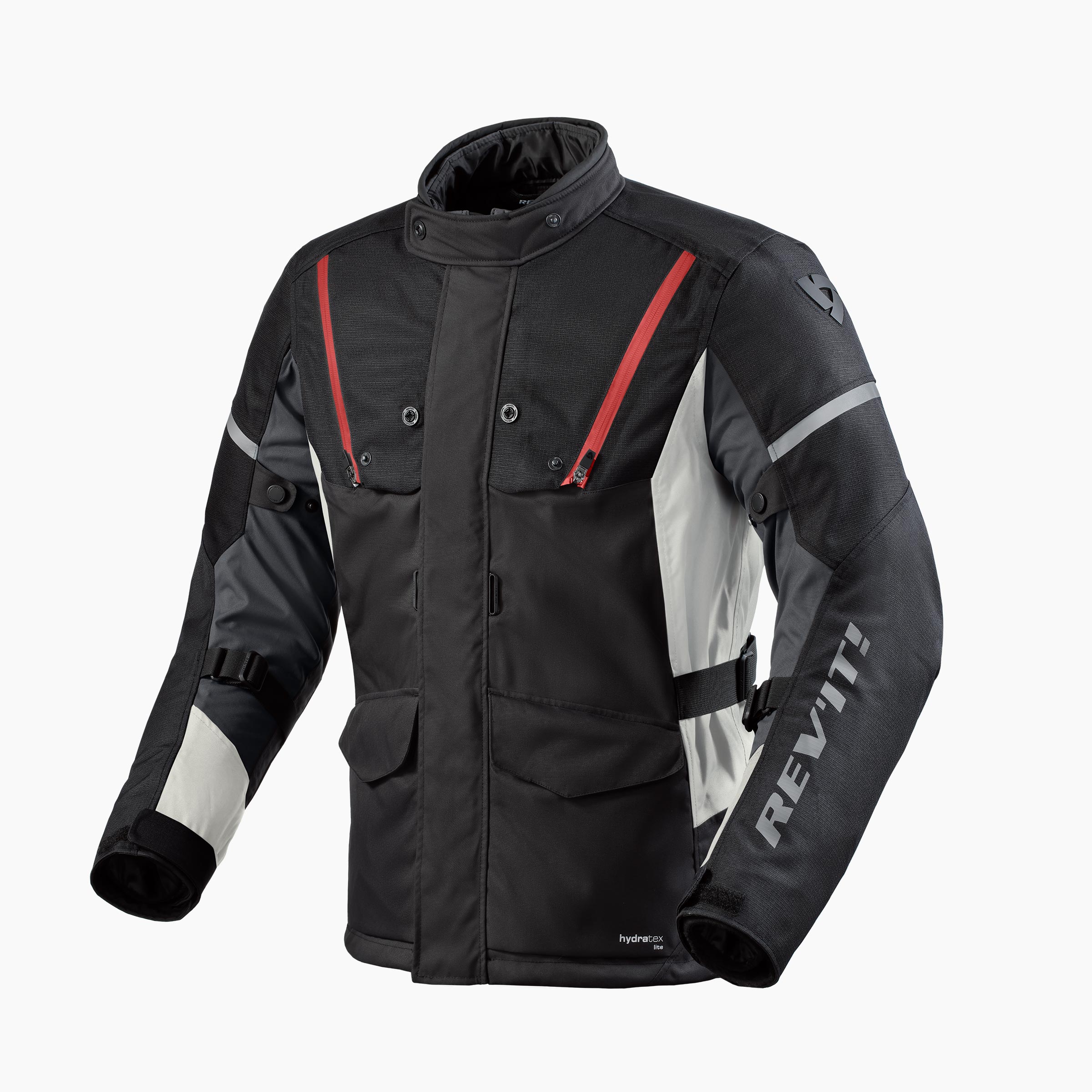 Rev'it Jacket Horizon 3 H2O Sort/Rød - S