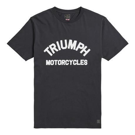 Triumph Burnham Jet Black Tee - 3XL