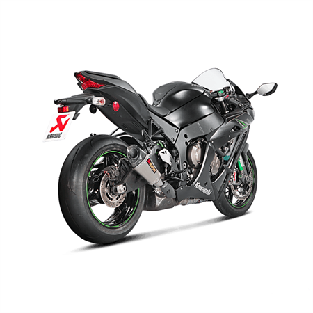 Akrapovic Kawasaki ZX-10R 16-17 Slip-On Line hexagonal lyddæmper i titanium
