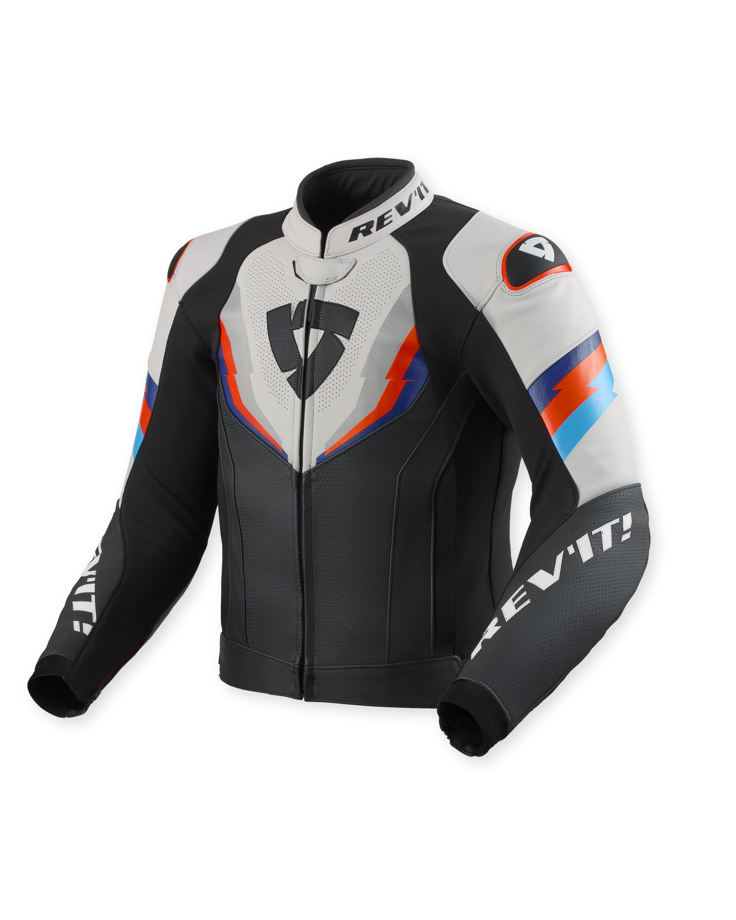 Rev'it Jacket Quantum 3 Black-Light Grey - M52