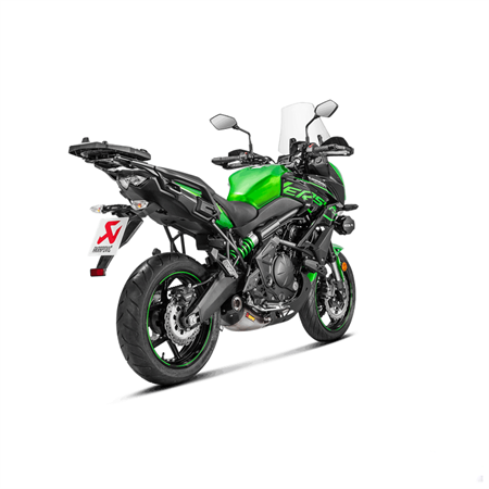 Akrapovic Kawasaki Versus 650 17-18 Racing Line hexagonal lyddæmper i titanium (ECE godkendt)