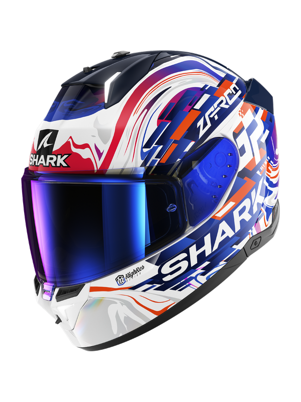 Shark SKWAL i3 REPLICA ZARCO GP DE FCE White Violet Blue - XS
