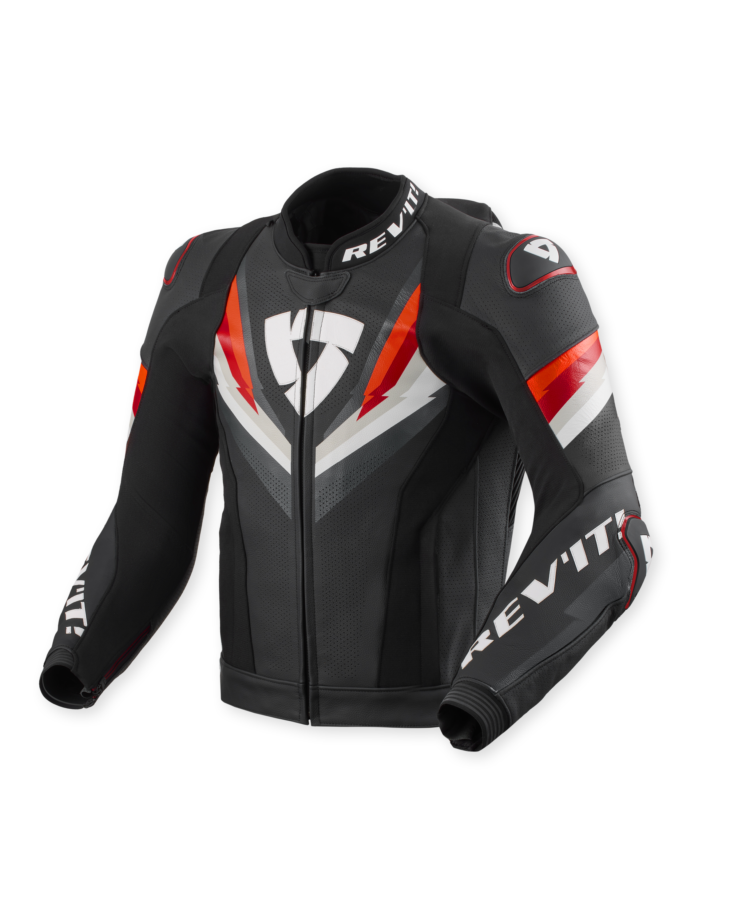 Rev'it Jacket Quantum 3 Pro Black-Red - M46
