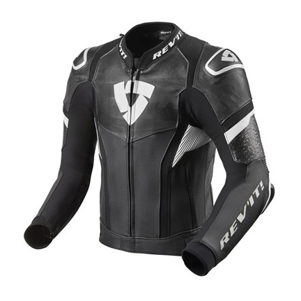Rev'it Jacket Hyperspeed Pro, Black/White - 46