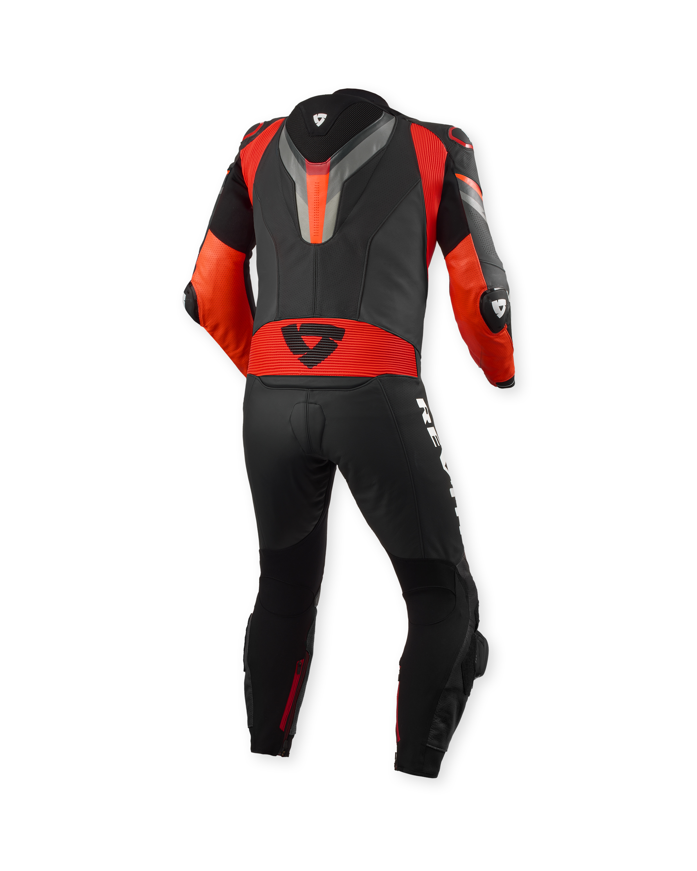 Rev'it One Piece Quantum 3 Anthracite-Neon Red - 46