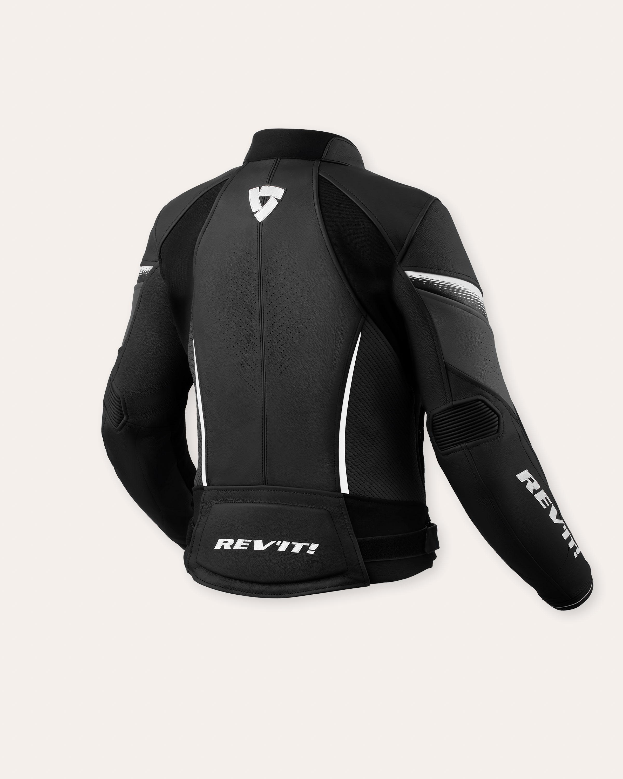 Rev'it Jacket Xena 4 Ladies Black-White - L34