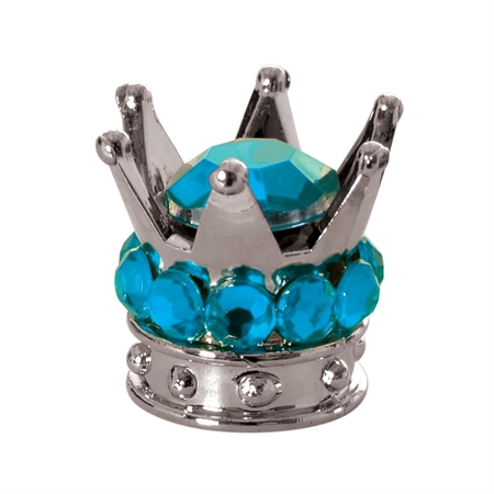 Oxford Valve Caps Junior Crown  - Blå