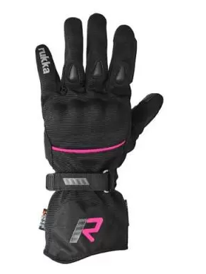 Rukka VIRVE 2.0 GTX GRIP GLOVES Sort/Pink - 6