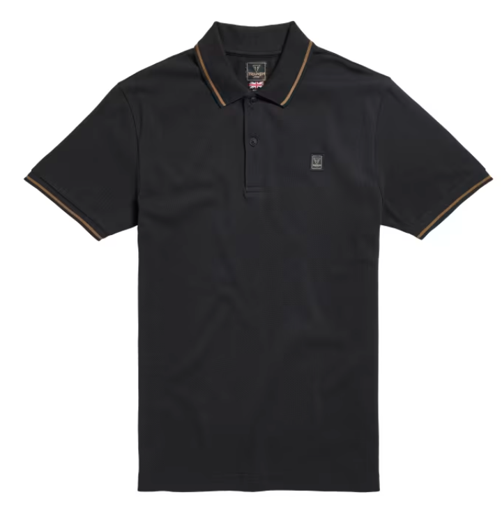 Triumph LUSTLEIGH POLO JET BLACK  - S