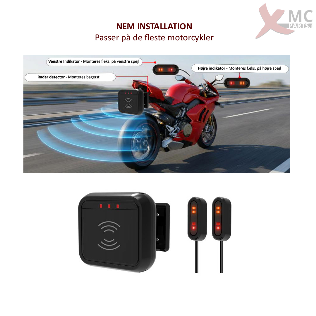X-BSD radar Blind Spot Detection