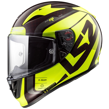 LS2 FF323 Arrow C Sting Gul - L