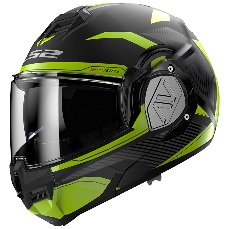 LS2 FF906 ADVANT REVO BL H-V YELLOW - XS