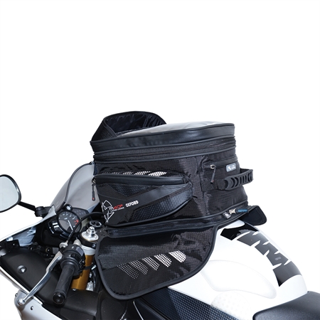 Oxford M40R Magnetic Tank Bag - Black