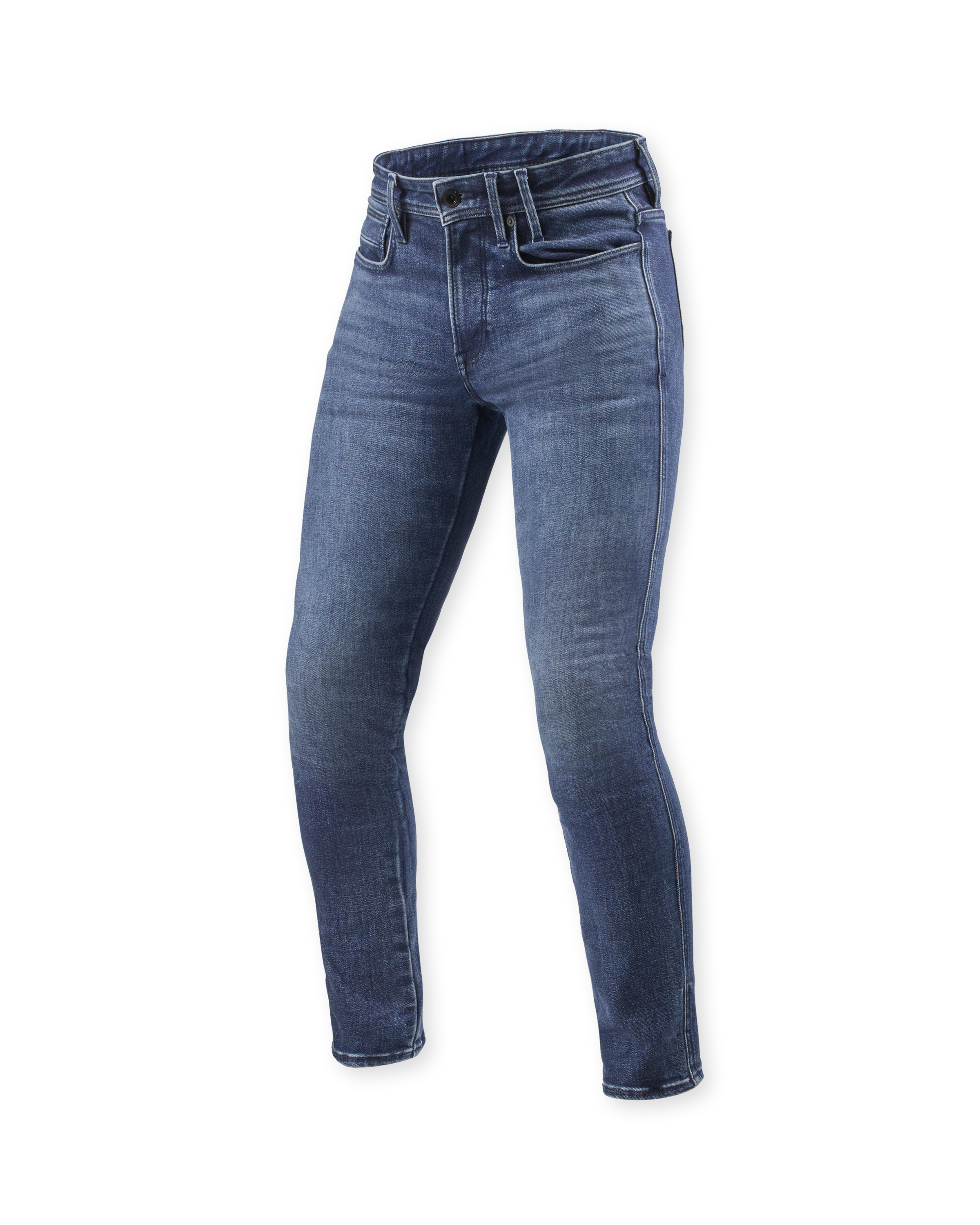Rev'it Jeans Piston 3 Skinny Medium Blue Used - 28