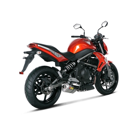 Akrapovic Kawasaki ER-6N/F 09-11 Slip-On Line hexagonal lyddæmper i titanium (EC godkendt)