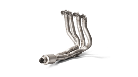 Akrapovic Kawasaki Ninja H2 15-18 4/2/1 forrør i tianium til brug med Slip-On Line