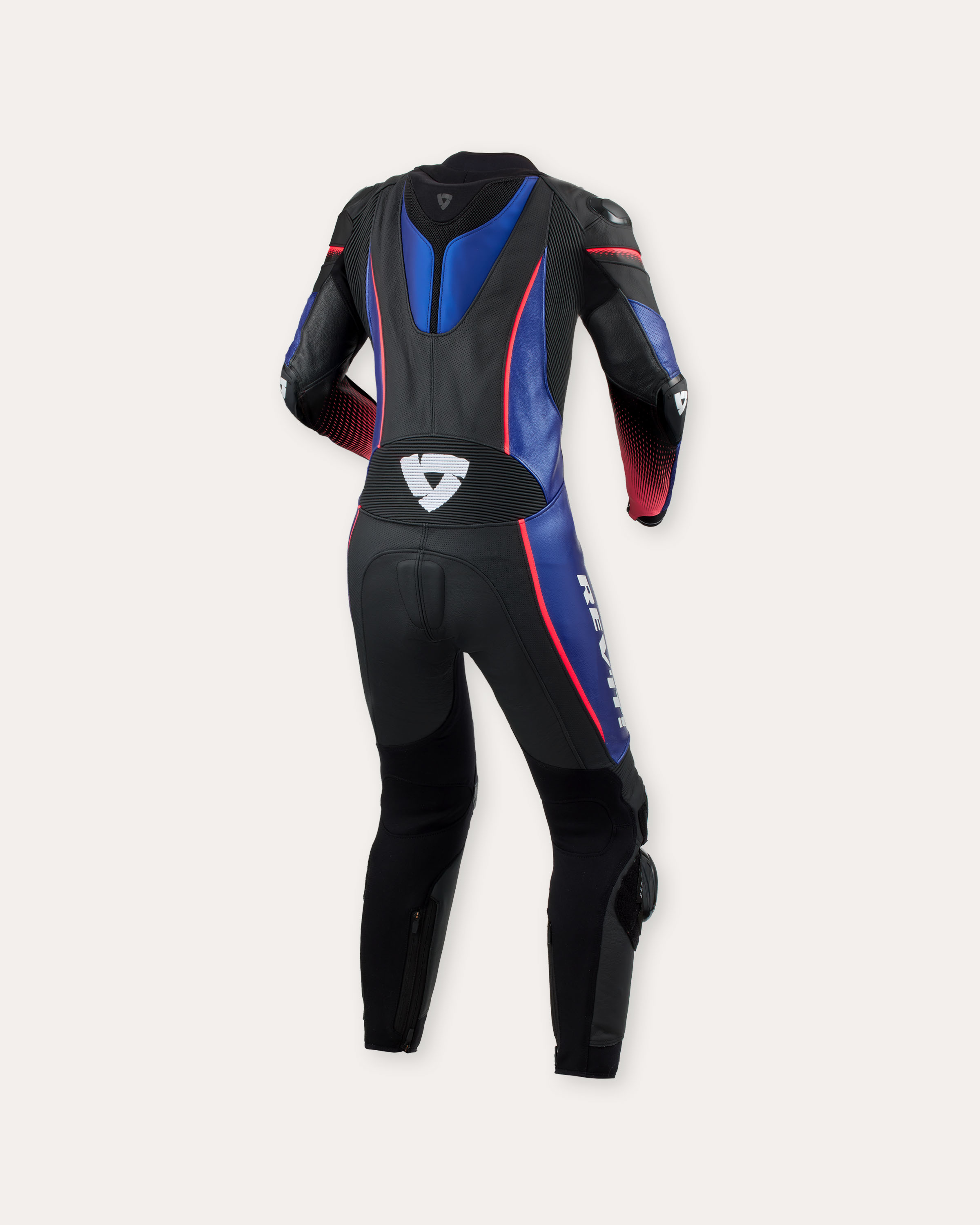 Rev'it One Piece Xena 4 Ladies Black-Blue - L34