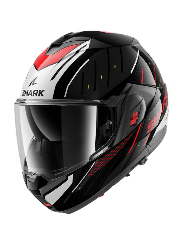 Shark OXO RYDGER Black Silver Red - XS
